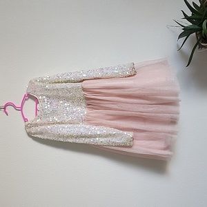Sequin youth dress